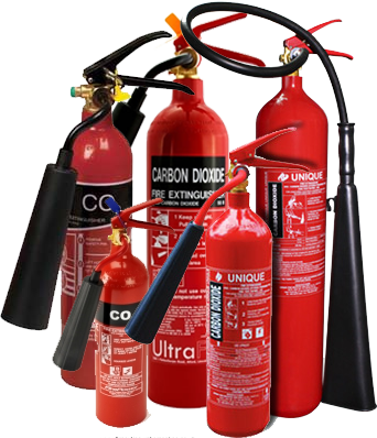 Portable Carbon Dioxide Fire Extinguisher